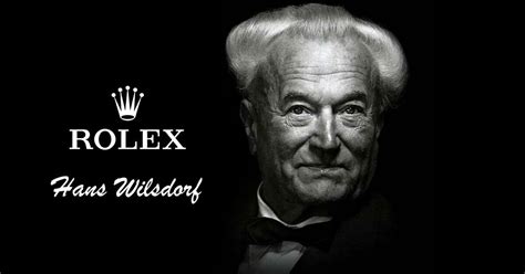 what does rolex own|Rolex founder hans wilsdorf.